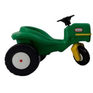 Little Tikes Vintage Dollhouse Tractor Green Garden yard furniture farm